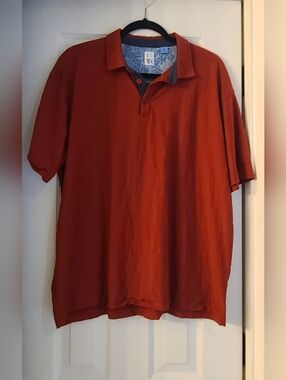 Vtg 1946 Men's Red Polo Shirt Med